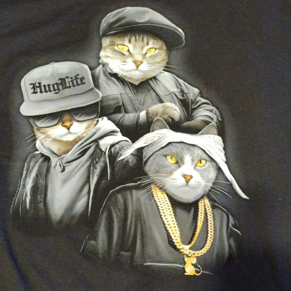 Cat Trio Tee Shirt Size 3XL - Picture 2 of 2
